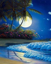Cargar imagen en el visor de la galería, Punto De Cruz Diamante - Punto De Cruz Diamante - Playa De La Luna - Figuredart - Punto De Cruz Diamante Romanticismo Romántico