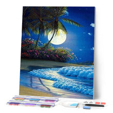 Cargar imagen en el visor de la galería, Punto De Cruz Diamante - Punto De Cruz Diamante - Playa De La Luna - Figuredart - Punto De Cruz Diamante Romanticismo Romántico