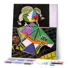 Cargar imagen en el visor de la galería, Punto De Cruz Diamante - Punto De Cruz Diamante - Diseño Picasso - Figuredart - Obras De Arte Picasso Punto De Cruz Diamante Reproducción