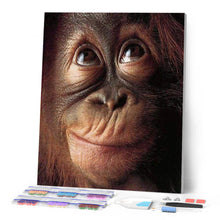 Cargar imagen en el visor de la galería, Punto De Cruz Diamante - Punto De Cruz Diamante - Pequeño Mono - Figuredart - Mascotas Monos Punto De Cruz Diamante Animales