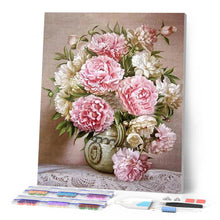 Cargar imagen en el visor de la galería, Punto De Cruz Diamante - Punto De Cruz Diamante - Ramo De Flores - Figuredart - Flores Punto De Cruz Diamante Flores