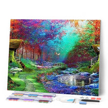 Cargar imagen en el visor de la galería, Punto De Cruz Diamante - Punto De Cruz Diamante - Relajante Jardín - Figuredart - Paisajes Punto De Cruz Diamante Paisajes