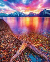 Cargar imagen en el visor de la galería, Punto De Cruz Diamante - Punto De Cruz Diamante - Por El Lago - Figuredart - Paisajes Punto De Cruz Diamante Paisajes
