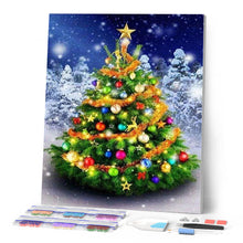 Cargar imagen en el visor de la galería, Punto De Cruz Diamante - Punto De Cruz Diamante - Árbol De Navidad Grande - Figuredart - Navidad Punto De Cruz Diamante Religión