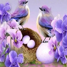 Cargar imagen en el visor de la galería, Punto De Cruz Diamante - Punto De Cruz Diamante - Aves Y Huevos - Figuredart - Mascotas Punto De Cruz Diamante Animales Pájaros