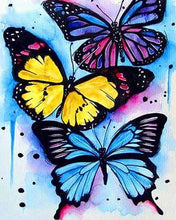 Cargar imagen en el visor de la galería, Punto De Cruz Diamante - Punto De Cruz Diamante - Mariposas - Figuredart - Mariposas Mascotas Punto De Cruz Diamante Animales