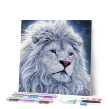 Cargar imagen en el visor de la galería, Punto De Cruz Diamante - Punto De Cruz Diamante - León - Figuredart - Leones Mascotas Punto De Cruz Diamante Animales