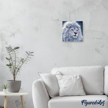Cargar imagen en el visor de la galería, Punto De Cruz Diamante - Punto De Cruz Diamante - León - Figuredart - Leones Mascotas Punto De Cruz Diamante Animales