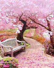 Cargar imagen en el visor de la galería, Punto De Cruz Diamante - Punto De Cruz Diamante - Primavera Camino - Figuredart - Punto De Cruz Diamante Romanticismo Romántico