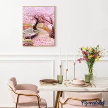 Cargar imagen en el visor de la galería, Punto De Cruz Diamante - Punto De Cruz Diamante - Primavera Camino - Figuredart - Punto De Cruz Diamante Romanticismo Romántico