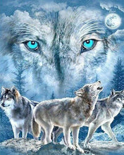 Cargar imagen en el visor de la galería, Punto De Cruz Diamante - Punto De Cruz Diamante - Manada De Lobos - Figuredart - Conejos Lobos Mascotas Punto De Cruz Diamante Animales