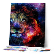 Cargar imagen en el visor de la galería, Punto De Cruz Diamante - Punto De Cruz Diamante - Leo Galaxy - Figuredart - Leones Mascotas Punto De Cruz Diamante Animales