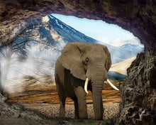 Cargar imagen en el visor de la galería, Punto De Cruz Diamante - Punto De Cruz Diamante - Agujero Elefante - Figuredart - Elefantes Mascotas Punto De Cruz Diamante Animales
