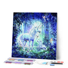 Cargar imagen en el visor de la galería, Punto De Cruz Diamante - Punto De Cruz Diamante - Unicornio De La Capilla - Figuredart - Mascotas Punto De Cruz Diamante Animales Unicornios