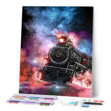Cargar imagen en el visor de la galería, Punto De Cruz Diamante - Punto De Cruz Diamante - El Tren - Figuredart - Ciudad Punto De Cruz Diamante Ciudades