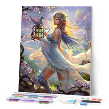 Cargar imagen en el visor de la galería, Punto De Cruz Diamante - Punto De Cruz Diamante - Diosa Y Dragón - Figuredart - Dragones Punto De Cruz Diamante Romanticismo Romántico