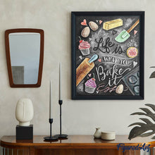 Cargar imagen en el visor de la galería, Punto de Cruz Diamante - Diamond Painting - Muestra de cocina 40x50cm con bastidor montado