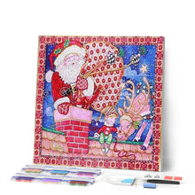Cargar imagen en el visor de la galería, Punto De Cruz Diamante - Punto De Cruz Diamante - Tabla De Santa - Figuredart - Navidad Punto De Cruz Diamante Religión