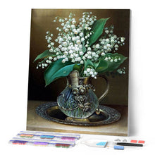 Cargar imagen en el visor de la galería, Punto De Cruz Diamante - Punto De Cruz Diamante - Muguet - Figuredart - Flores Punto De Cruz Diamante Flores