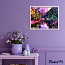 Cargar imagen en el visor de la galería, Punto De Cruz Diamante - Punto De Cruz Diamante - Valle Colorido - Figuredart - Paisajes Punto De Cruz Diamante Paisajes