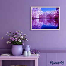 Cargar imagen en el visor de la galería, Punto De Cruz Diamante - Punto De Cruz Diamante - Reflexiones Sobre El Lago - Figuredart - Paisajes Punto De Cruz Diamante Paisajes