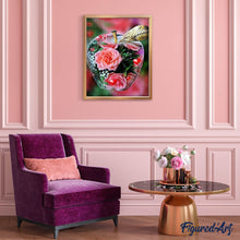 Cargar imagen en el visor de la galería, Punto De Cruz Diamante - Punto De Cruz Diamante - Flor 2 - Figuredart - Flores Punto De Cruz Diamante Flores