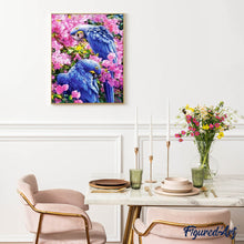 Cargar imagen en el visor de la galería, Punto De Cruz Diamante - Punto De Cruz Diamante - Azul Loros - Figuredart - Flores Loros Mascotas Punto De Cruz Diamante Animales Punto De