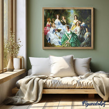 Cargar imagen en el visor de la galería, Punto De Cruz Diamante - Punto De Cruz Diamante - Desayuno Sobre La Hierba - Figuredart - Punto De Cruz Diamante Romanticismo Romántico