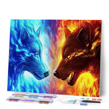 Cargar imagen en el visor de la galería, Punto De Cruz Diamante - Punto De Cruz Diamante - Listo Para Luchar - Figuredart - Mascotas Punto De Cruz Diamante Animales