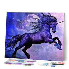 Cargar imagen en el visor de la galería, Punto De Cruz Diamante - Punto De Cruz Diamante - Espumoso Unicornio - Figuredart - Mascotas Punto De Cruz Diamante Animales Unicornios