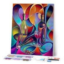 Cargar imagen en el visor de la galería, Punto De Cruz Diamante - Punto De Cruz Diamante - Botellas Artísticas - Figuredart - Cocina Punto De Cruz Diamante Cocina