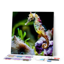 Cargar imagen en el visor de la galería, Punto De Cruz Diamante - Punto De Cruz Diamante - Caballito De Mar - Figuredart - Mascotas Punto De Cruz Diamante Animales