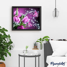 Cargar imagen en el visor de la galería, Punto De Cruz Diamante - Punto De Cruz Diamante - La Mariposa - Figuredart - Flores Mariposas Mascotas Punto De Cruz Diamante Animales Punto