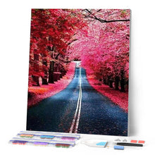 Cargar imagen en el visor de la galería, Punto De Cruz Diamante - Punto De Cruz Diamante - Camino En Otoño - Figuredart - Paisajes Punto De Cruz Diamante Paisajes