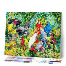 Cargar imagen en el visor de la galería, Punto De Cruz Diamante - Punto De Cruz Diamante - Loros - Figuredart - Loros Mascotas Punto De Cruz Diamante Animales Pájaros