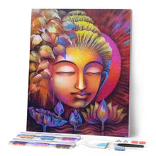 Cargar imagen en el visor de la galería, Punto De Cruz Diamante - Punto De Cruz Diamante - Buda Colorido - Figuredart - Punto De Cruz Diamante Religión