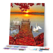 Cargar imagen en el visor de la galería, Punto De Cruz Diamante - Punto De Cruz Diamante - Puesta Del Sol - Figuredart - Paisajes Punto De Cruz Diamante Paisajes