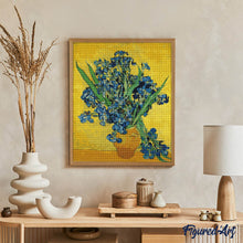 Cargar imagen en el visor de la galería, Diamond Painting - Jarrón con lirios - Van Gogh