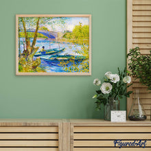 Cargar imagen en el visor de la galería, Diamond Painting - Pesca en primavera, Pont de Clichy - Van Gogh