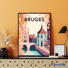 Cargar imagen en el visor de la galería, Diamond Painting - Póster de viaje Brujas