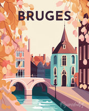 Cargar imagen en el visor de la galería, Diamond Painting - Póster de viaje Brujas