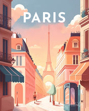 Cargar imagen en el visor de la galería, Diamond Painting - Póster de viaje París I