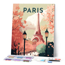 Cargar imagen en el visor de la galería, Diamond Painting - Póster de viaje París II