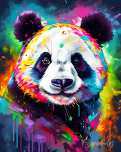 Cargar imagen en el visor de la galería, Diamond Painting - Panda Abstracto Colorido