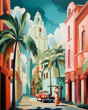 Cargar imagen en el visor de la galería, Diamond Painting - Cuba Art Deco