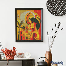 Cargar imagen en el visor de la galería, Diamond Painting - Mujer Art Deco en Cuba