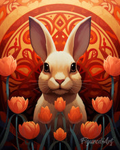 Cargar imagen en el visor de la galería, Diamond Painting - Conejo Art Deco