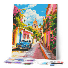 Cargar imagen en el visor de la galería, Diamond Painting - Auto Clásico en Ciudad de México