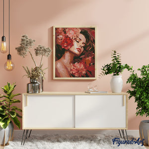 Diamond Painting - Belleza Durmiente de Camelias