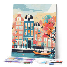 Cargar imagen en el visor de la galería, Diamond Painting - Ámsterdam en Flor